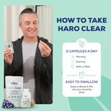 Haro Clear Refill Pouch – 45-Day Supply Eye Health Supplement (90 Capsules)