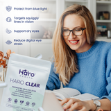 Haro Clear Refill Pouch – 45-Day Supply Eye Health Supplement (90 Capsules)