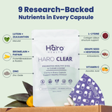 Haro Clear Refill Pouch – 45-Day Supply Eye Health Supplement (90 Capsules)