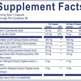 Haro Supplement Facts